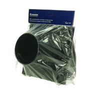 Renson 1069267 - grille de hotte 1 rabat PVC 741 (100-130) str 9005 (noir) | 2 pièces - afbeelding 8