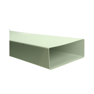 Renson 1069292 - Pièce de tuyau PVC 1m 7028 (220x90) (blanc) | 4 pièces
