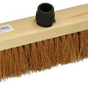 1009167 - balai en coco rond bois laqué 30cm + pièce eb noir | 5 pièces