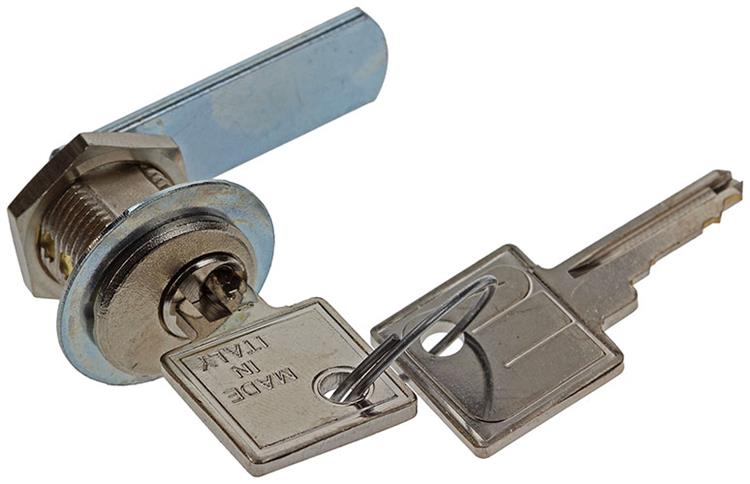 Mack 1015829 - serrure pour armoire aux lettres 16 mm | 5 pièces