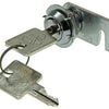 Mack 1013582 - Serrure pour armoire à 1 lettres chromée 13mm | 5 pièces