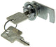 Mack 1013582 - Serrure pour armoire à 1 lettres chromée 13mm | 5 pièces