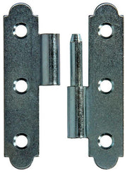 Mack 1013258 - 2 charnières espagnoles droite galvanisées h 80 x l 45mm | 5 pièces - afbeelding 5