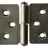 Mack 1013350 - 2 charnières de meuble gauche nickelées h 40 x l 50 mm | 5 pièces