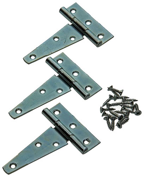 Mack 1013265 - 3 charnières croisées légères galvanisées 75 mm | 2 pièces