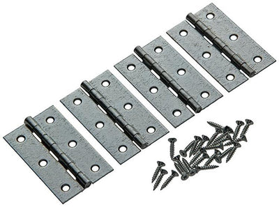 Mack 1013249 - 4 charnières étroites galvanisées h 70 x l 40 mm | 5 pièces