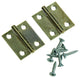 Mack 1013502 - 2 charnières étroites laiton h 25 x l 18 mm | 5 pièces
