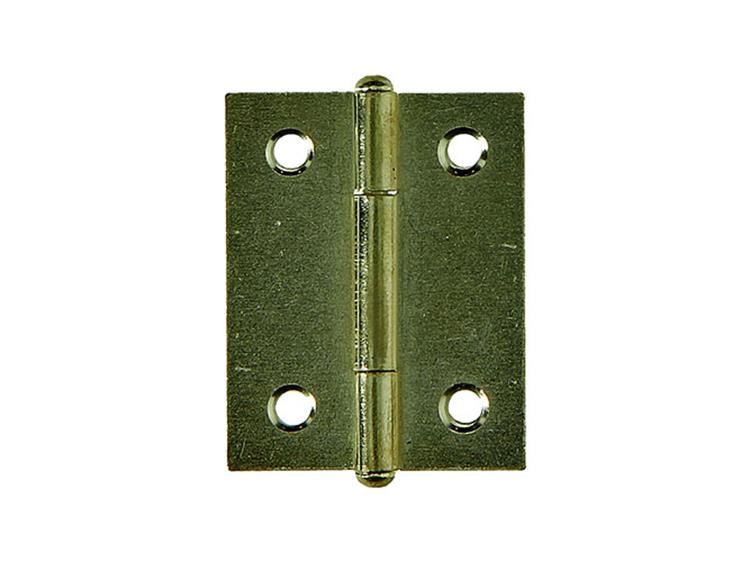 Mack 1013503 - 2 charnières étroites laiton h 40 x l 32 mm | 5 pièces