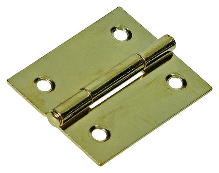Mack 1013503 - 2 charnières étroites laiton h 40 x l 32 mm | 5 pièces