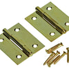 Mack 1013503 - 2 charnières étroites laiton h 40 x l 32 mm | 5 pièces