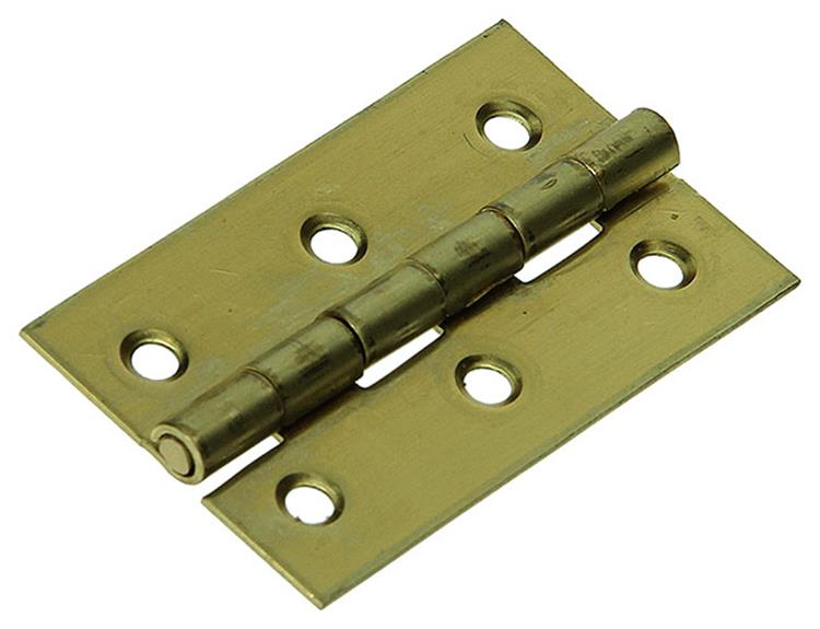 Mack 1013504 - 2 charnières étroites laiton h 60 x l 46 mm | 5 pièces