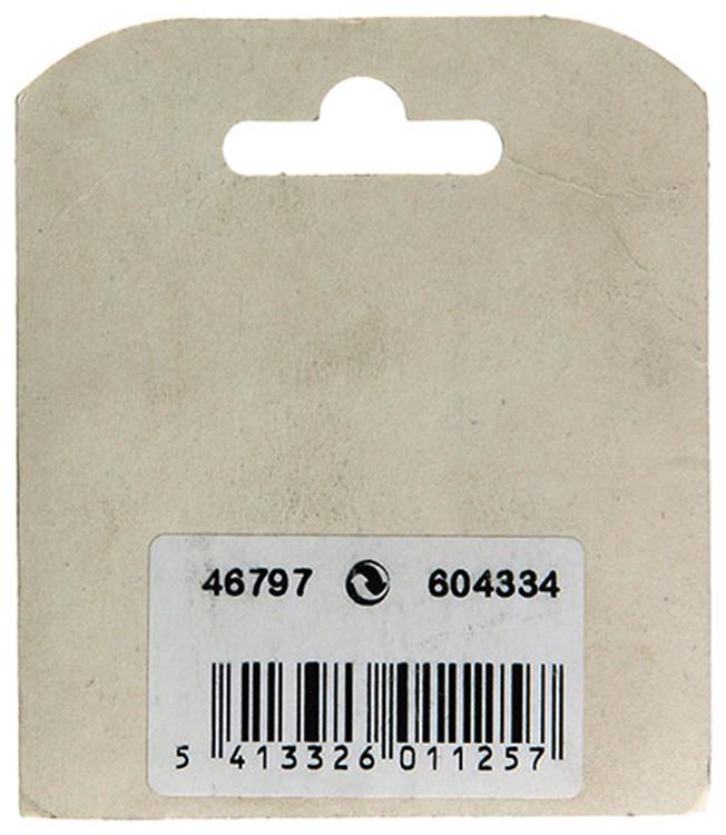 Mack 1013504 - 2 charnières étroites laiton h 60 x l 46 mm | 5 pièces