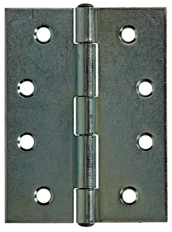 Mack 1013612 - 2 charnières lourdes galvanisées h 100 x l 76 mm | 5 pièces