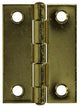 Mack 1013485 - 2 charnières laitonnées h 50 x l 38 mm | 5 pièces