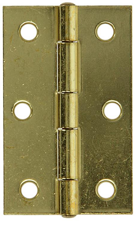 Mack 1013486 - 2 charnières laitonnées h 63 x l 41 mm | 5 pièces