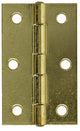 Mack 1013486 - 2 charnières laitonnées h 63 x l 41 mm | 5 pièces