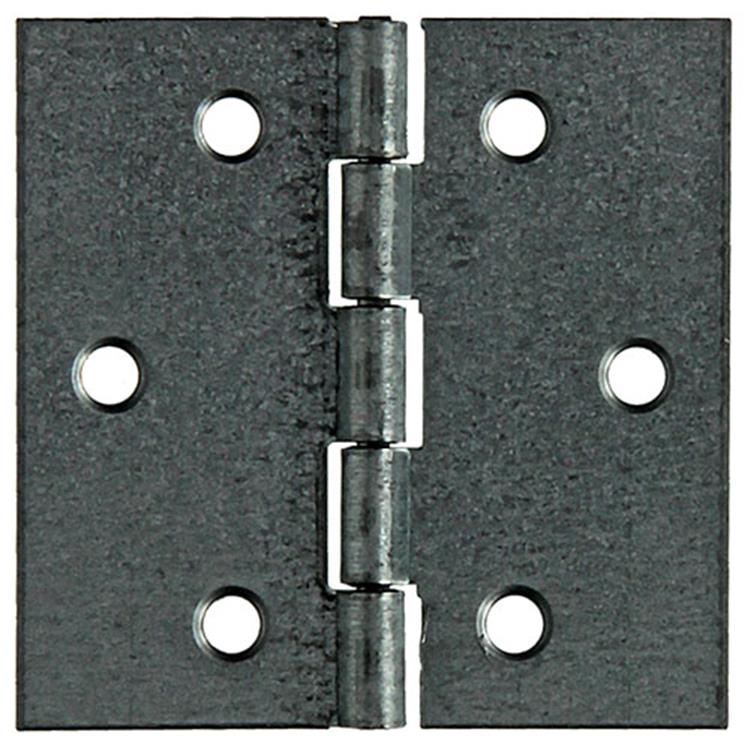 Mack 1013325 - 2 charnières carrées galvanisées h 50 x l 50mm | 5 pièces