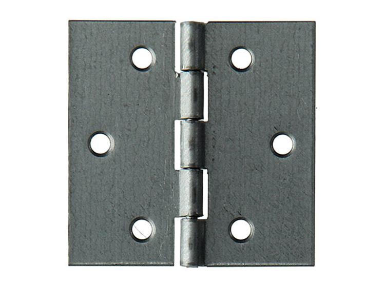 Mack 1013325 - 2 charnières carrées galvanisées h 50 x l 50mm | 5 pièces