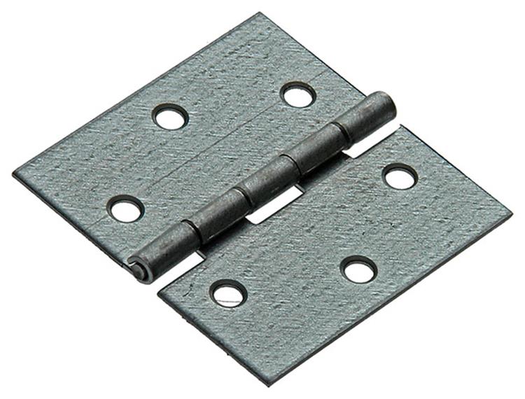 Mack 1013325 - 2 charnières carrées galvanisées h 50 x l 50mm | 5 pièces