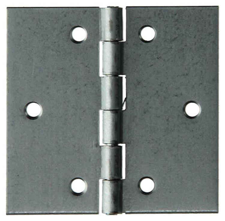 Mack 1013501 - 2 charnières carrées galvanisées h 60 x l 60mm | 5 pièces