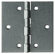 Mack 1013501 - 2 charnières carrées galvanisées h 60 x l 60mm | 5 pièces