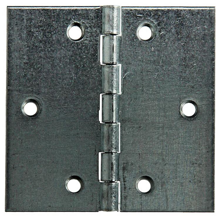 Mack 1013326 - 2 charnières carrées galvanisées h 70 x l 70mm | 5 pièces