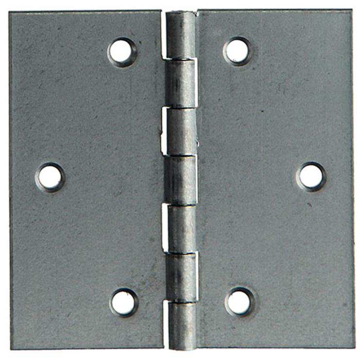 Mack 1013326 - 2 charnières carrées galvanisées h 70 x l 70mm | 5 pièces