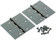 Mack 1013326 - 2 charnières carrées galvanisées h 70 x l 70mm | 5 pièces