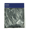 Renson 1069263 - grille orientable en saillie PVC 732 (187x187) str 9005 (noir) | 2 pièces