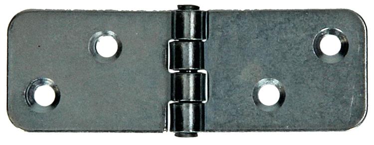 Mack 1013480 - 2 charnières à ruban galvanisé h 20 x l 60 mm | 5 pièces