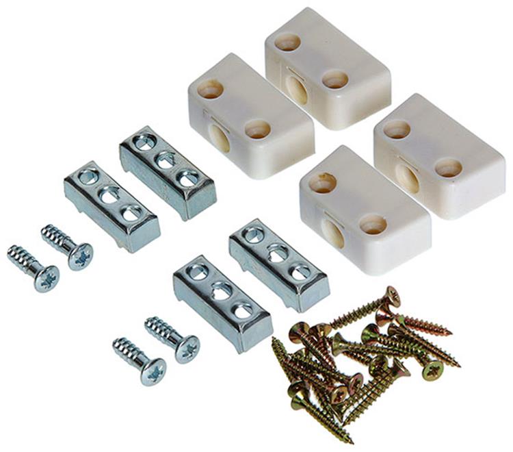 Mack 1015832 - Connecteurs 4 panneaux trapèze blanc | 5 pièces