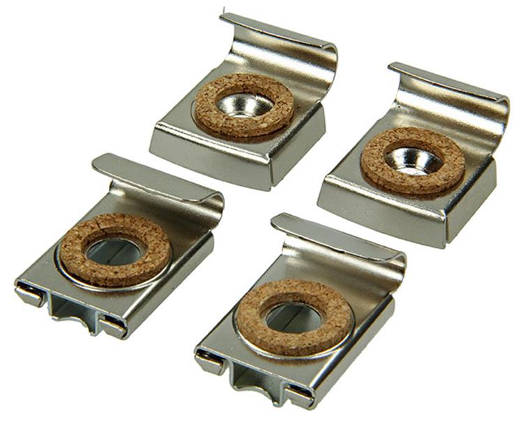 Mack 1017030 - 1 jeu de pinces pour porte-miroirs 4 pièces | 5 pièces