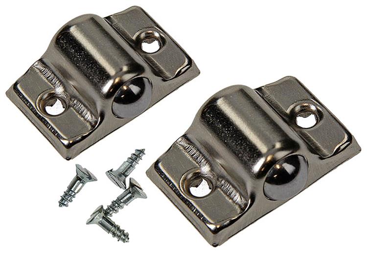 Mack 1015865 - 2 fermoirs à ressort nickelés | 5 pièces