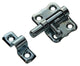 Mack 1013474 - 2 loquets américains galvanisés a 25 - b 10 mm | 5 pièces