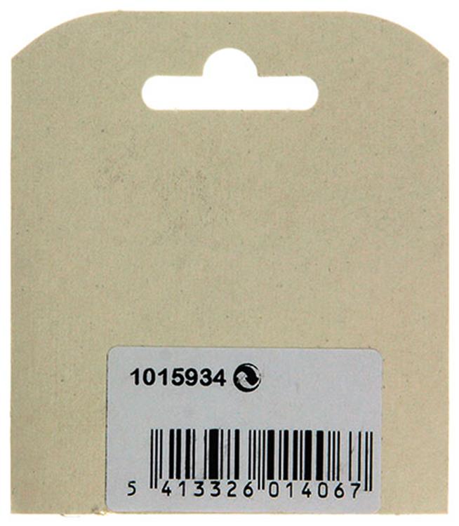 Mack 1015934 - 1 Loquet américain en laiton plaqué a 30 - b 15 mm | 5 pièces