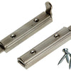 Mack 1013271 - 2 tiroirs de meuble nickelés a 60 - b 12,5 mm | 10 pièces