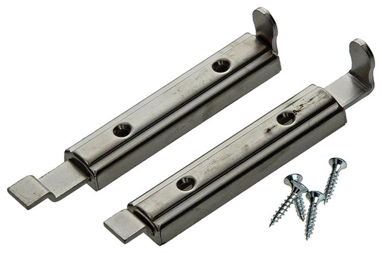 Mack 1013272 - 2 tiroirs de meuble nickelés a 70 - b 21 mm | 5 pièces