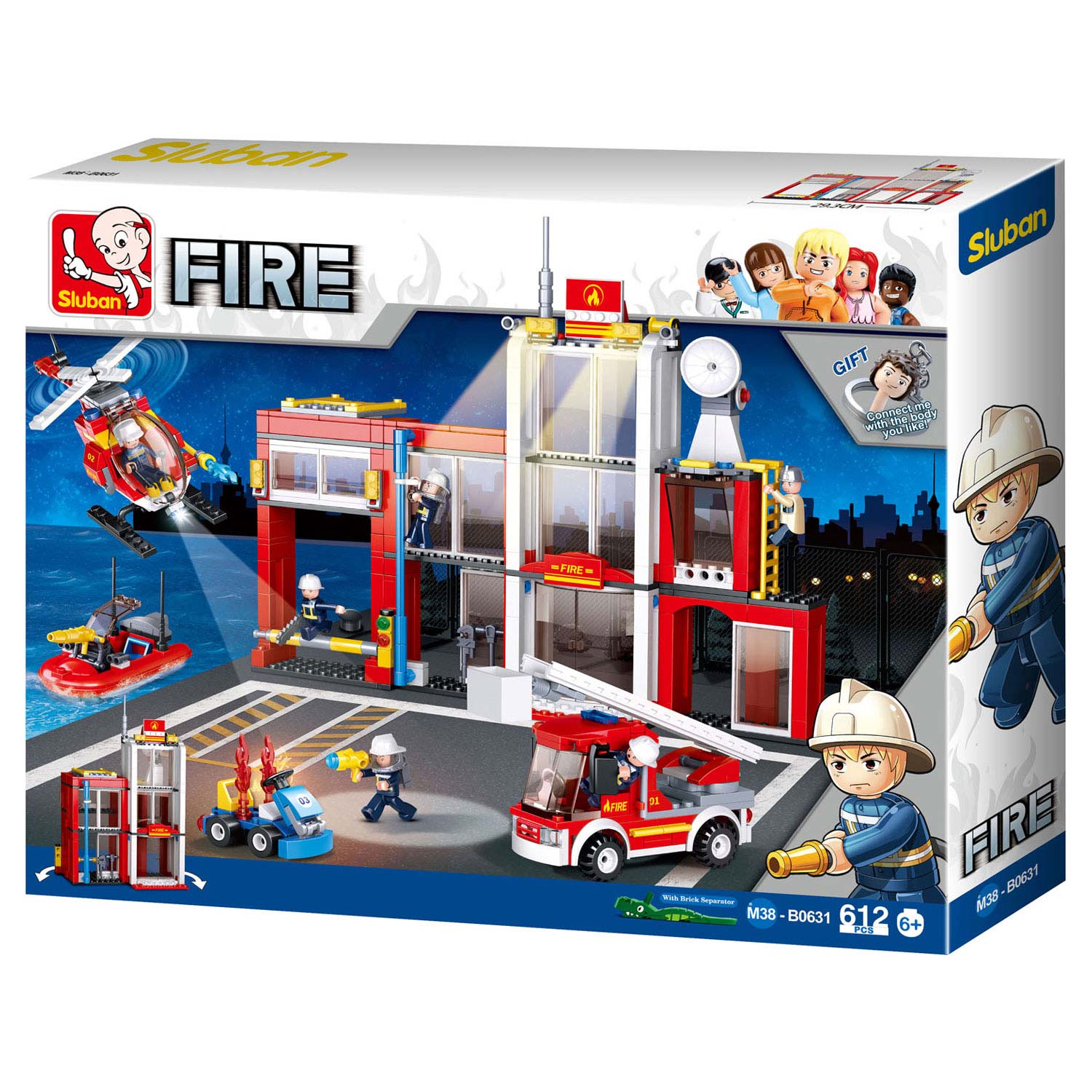 Case de pompiers de Sluban
