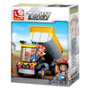 Petit camion-benne Sluban