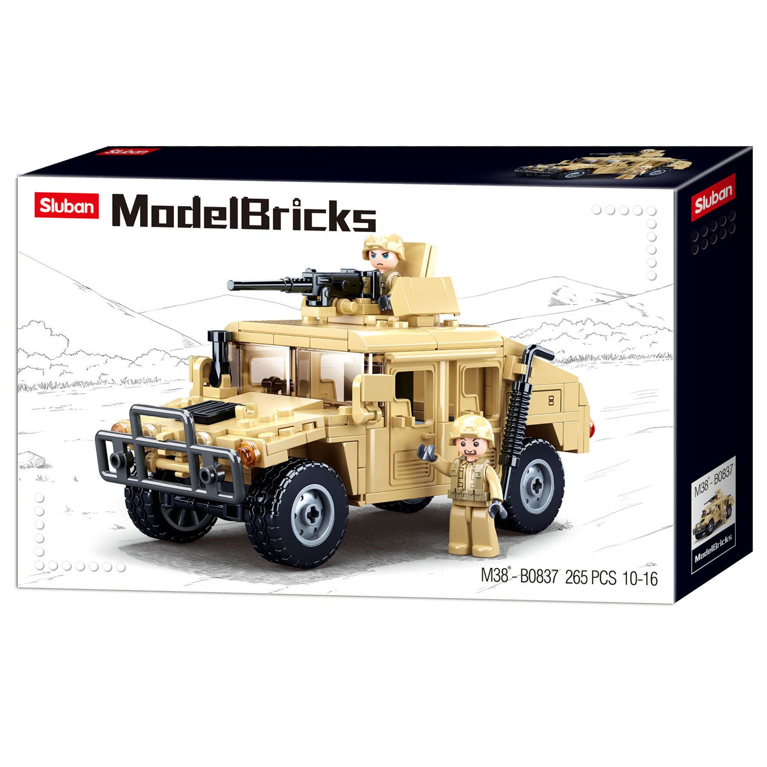 Sluban Army Fight Off-Roader