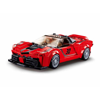 Supercar italienne de Sluban rouge