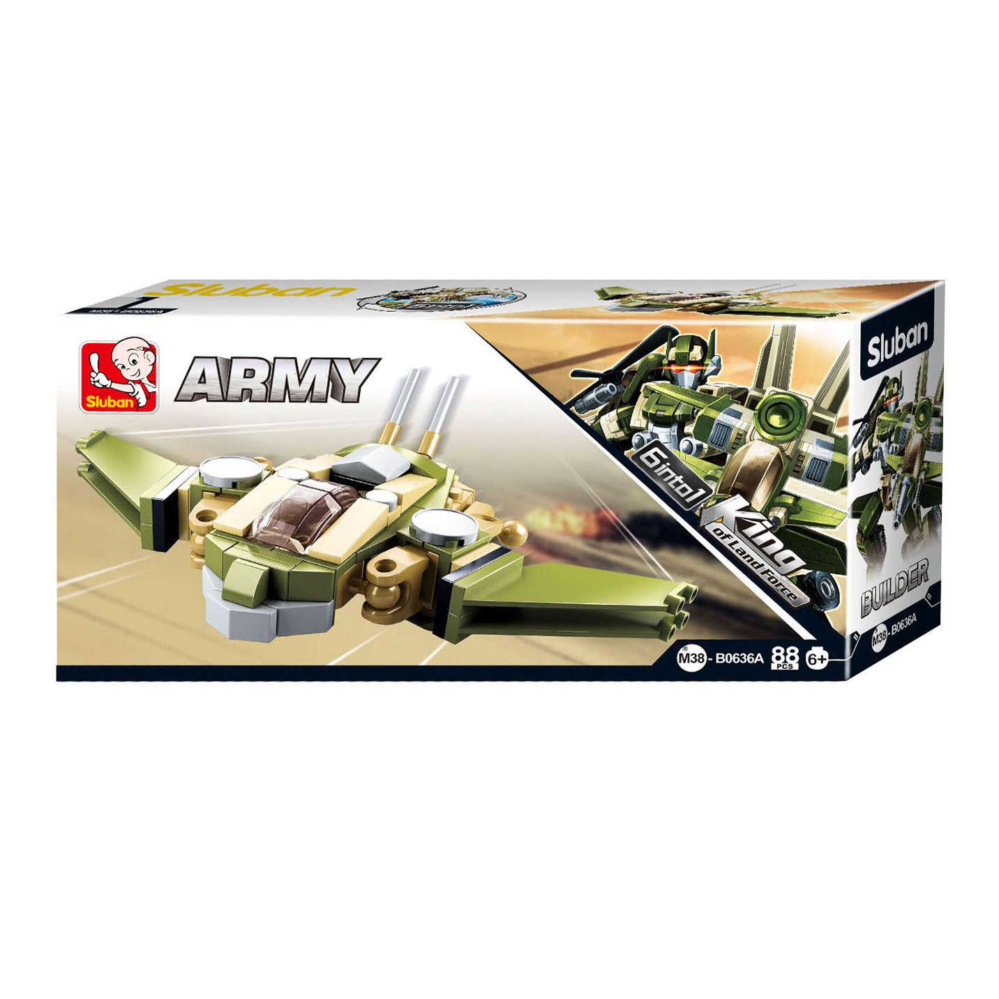 Véhicule de l'armée Sluban Bouwset