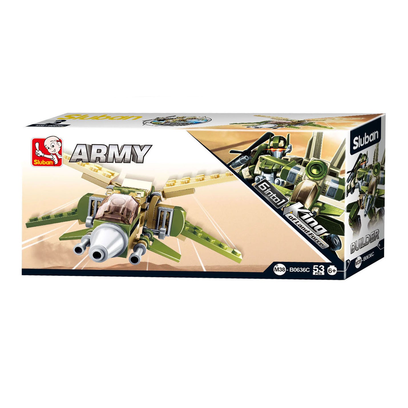 Véhicule de l'armée Sluban Bouwset