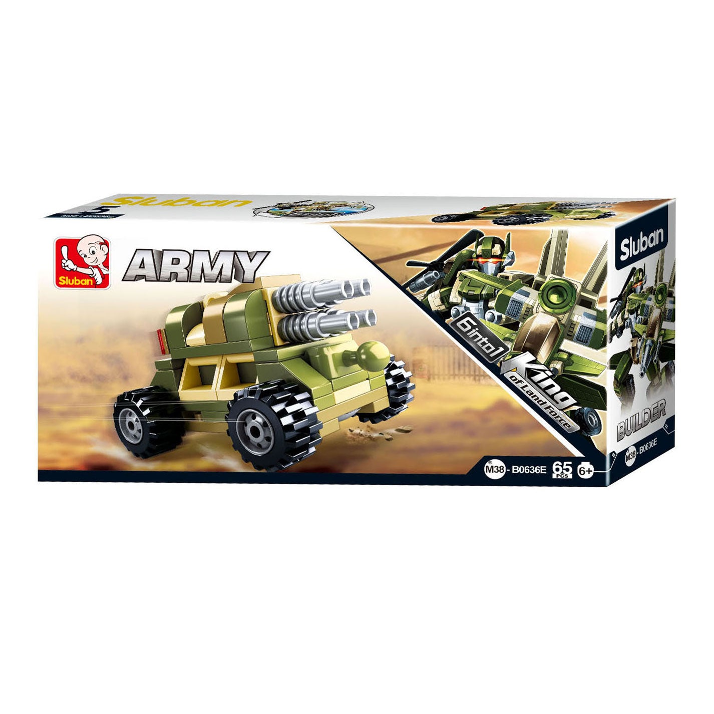 Véhicule de l'armée Sluban Bouwset