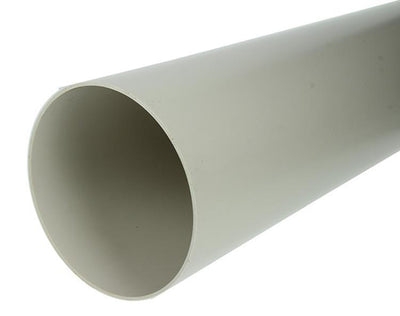 Renson 1069295 - Tuyau rond PVC 1m 7000 (dia 150) (blanc) | 4 pièces