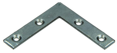 Mack 1013302 - 8 carrés plats galvanisés 50x50x10x2mm | 10 pièces