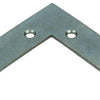 Mack 1013586 - 8 carrés plats galvanisés 75x75x18x2mm | 10 pièces
