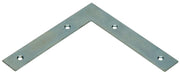 Mack 1013306 - 8 carrés plats galvanisés 125x125x20x2mm | 10 pièces - afbeelding 1