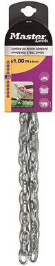 Chaîne Masterlock, acier avec vinyle, 6 mm, 1 m