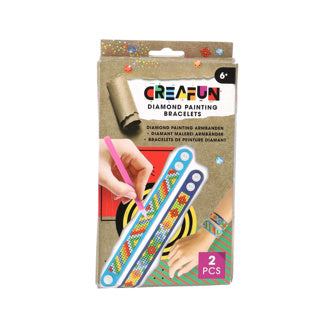 Bracelets de peinture de diamant crafrenun 2 pièces assorties